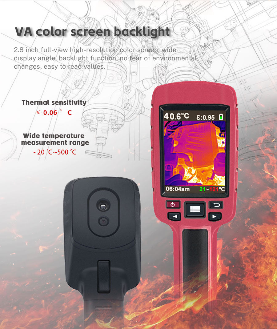 Infrared thermal imaging camera
