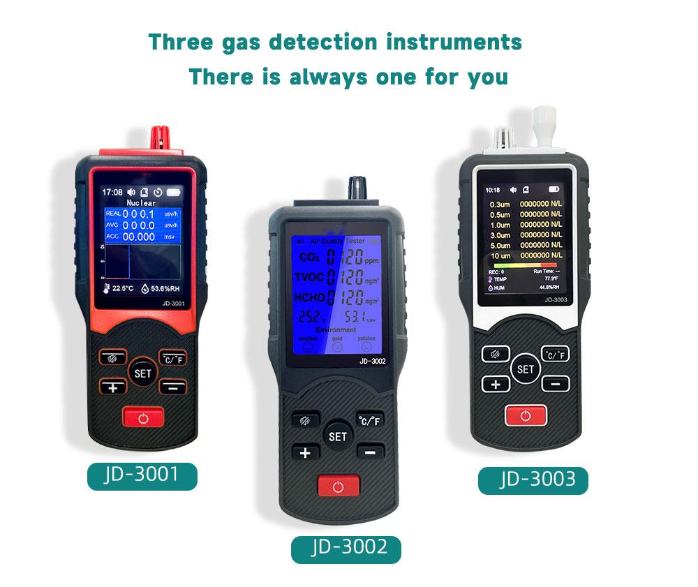 Air Quality Tester 3002 Professional manufacturer Co2 HCHO TVOC temperature and humidity meter