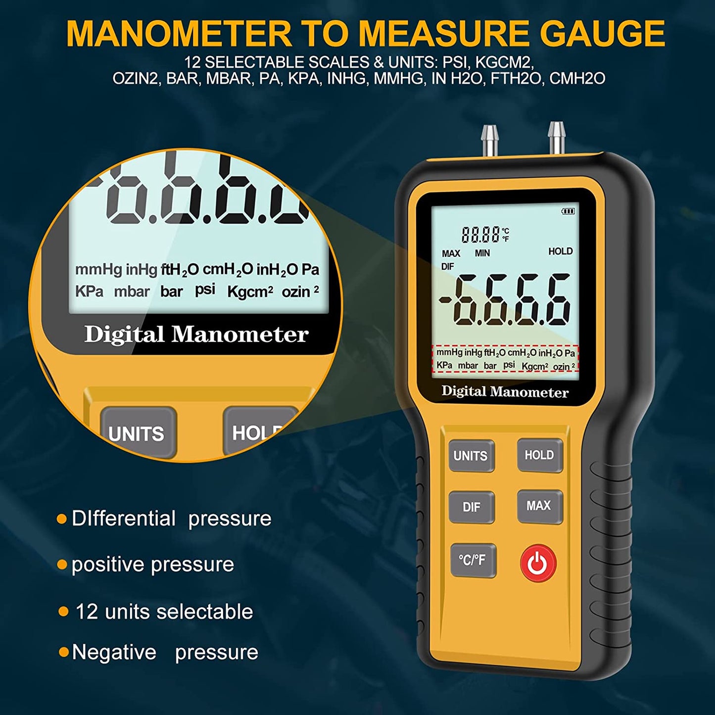 Digital manometer